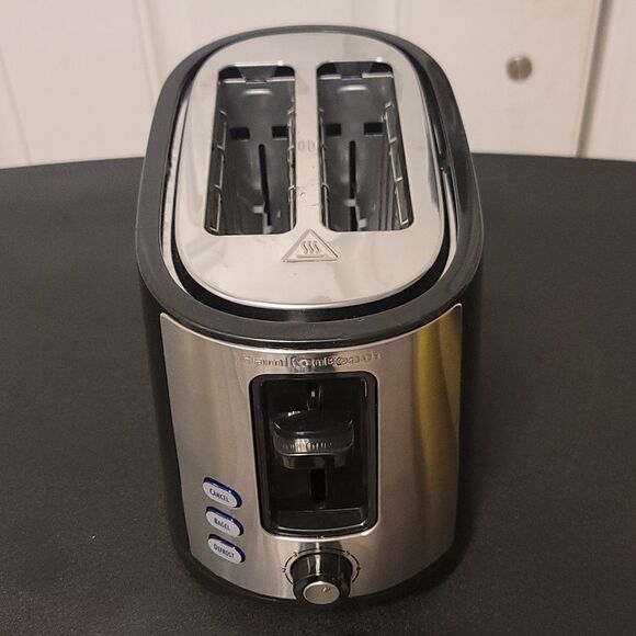 HAMILTON BEACH 2 SLICE SLICE EXTRA WIDE SLOT WITH BAGEL & DEFROST sett… - Picture 2 of 16